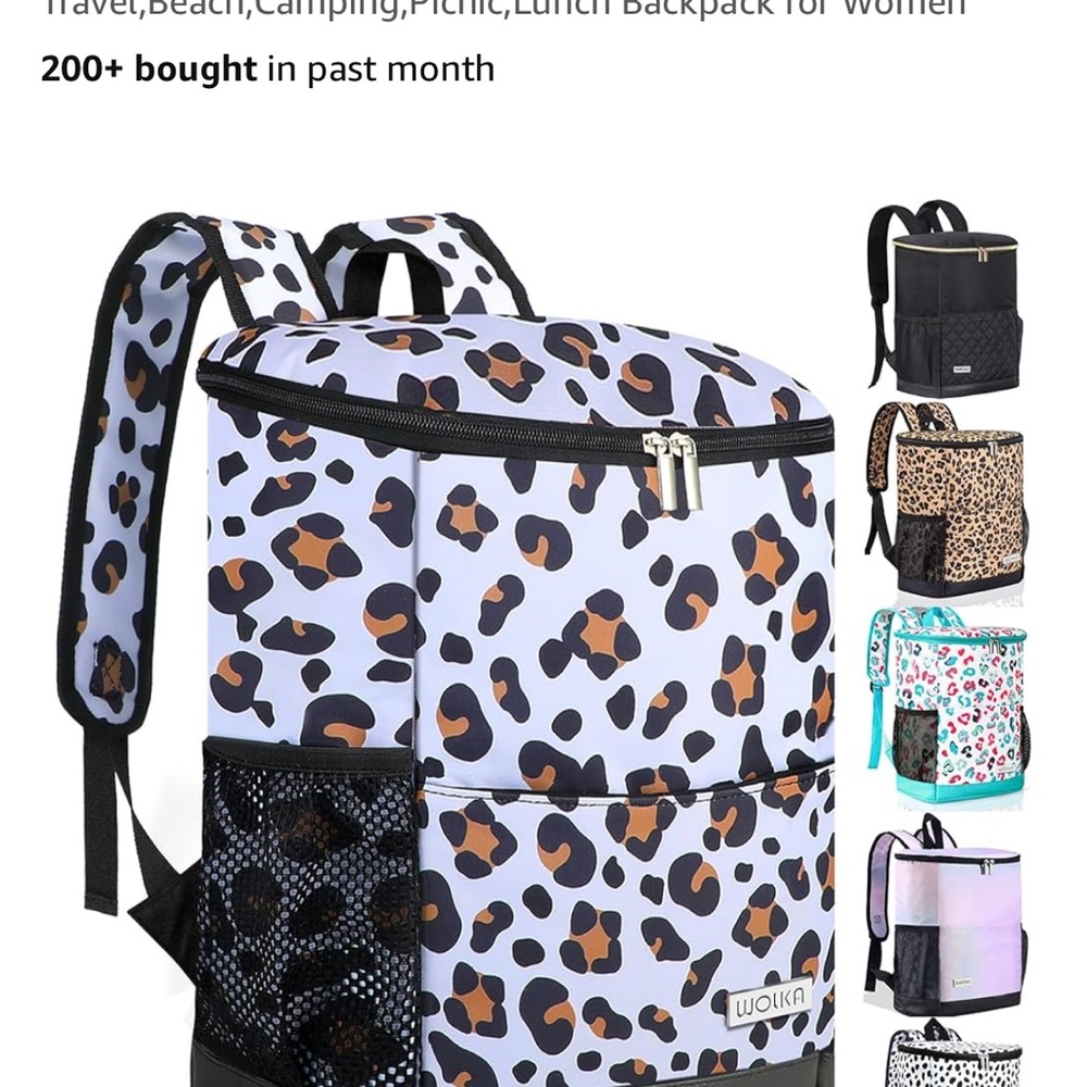 Backpack cooler